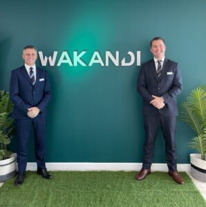 Espen and Terje in Wakandi Tanzania event